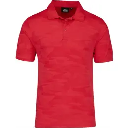 Mens Volition Golf Shirt Red